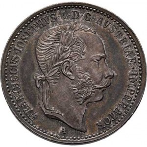 František Josef I., 1848 - 1916, Větší latin. peníz na korunovaci v Budíně 8.6.1867 -