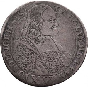 Olomouc-biskup., Karel II. Liechtenstein, 1664 - 1695, XV Krejcar 1694 SAS, S-V.390 (podobný jako G