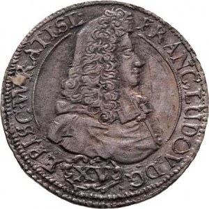 Vratislav-biskup., Franz Ludwig v.Pfalz, 1683 - 1732, XV Krejcar 1694 LP-H, Sa.203 (obr.76), 5.867g