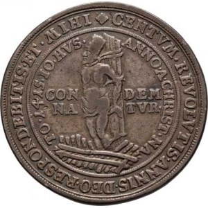 Církevní medaile - Mistr Jan Hus, Nesign. (Chr.Wermuth 1717) - Husův tolar - poprsí