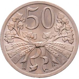 Československo 1918 - 1938, 50 Haléř 1931, KM.2 (CuNi), 4.953g