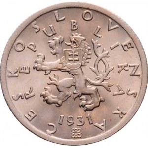 Československo 1918 - 1938, 50 Haléř 1931, KM.2 (CuNi), 4.953g
