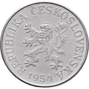 Československo 1953 - 1960, 10 Haléř 1954, KM.58 (hliník), 1.164g, nep.hr.,