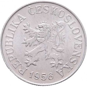Československo 1953 - 1960, 10 Haléř 1956, KM.58 (hliník), 1.155g, nep.hr.,
