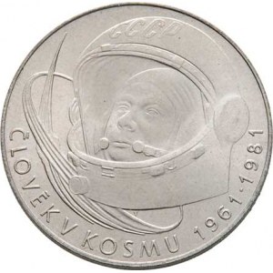 Československo 1961 - 1990, 100 Koruna 1981 - 20 let letu Jurije Gagarina,KM.103,