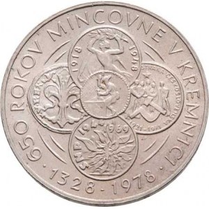 Československo 1961 - 1990, 50 Koruna 1978 - 650 let mincovny v Kremnici, KM.91