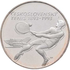 Československo 1990 - 1993, 500 Koruna 1993 - 100 let Československého tenisu,