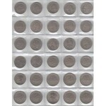 Oběhové mince Československa, Sbírka oběhových mincí z let 1918 - 1993, většina