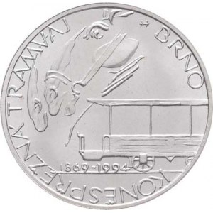 Česká republika, 1993 -, 200 Kč 1994 - koněspřežná tramvaj v Brně, KM.13