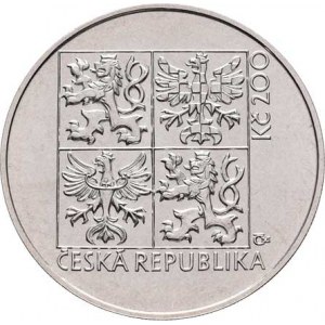 Česká republika, 1993 -, 200 Kč 1997 - 100 let automobilu Präsident, KM.26