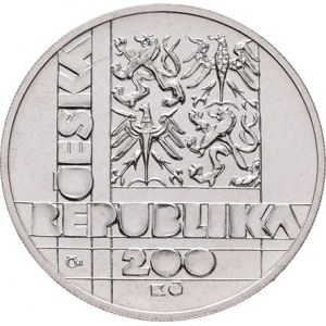 Česká republika, 1993 -, 200 Kč 1999 - 100 let VUT v Brně, KM.36 (Ag900,