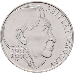 Česká republika, 1993 -, 200 Kč 2001 - 100 let narození Jaroslava Seiferta,