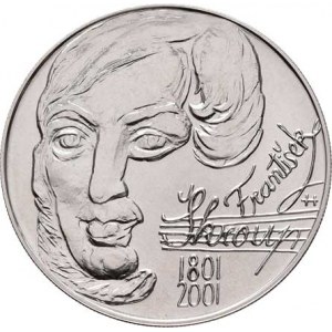 Česká republika, 1993 -, 200 Kč 2001 - 200 let narození Františka Škroupa,