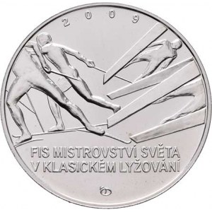 Česká republika, 1993 -, 200 Kč 2009 - Mistrov. světa v klasickém lyžování,