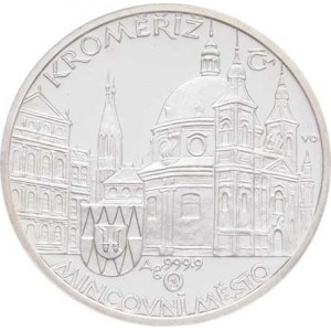 Česká republika, 1993 -, 20 Kč b.l. (1998) - mincovní město Kroměříž,