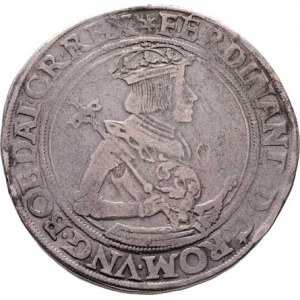 Ferdinand I., 1519 - 1564, Tolar b.l., Vídeň-Beheim, značka *, jako Markl.28,