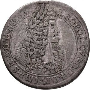 Leopold I., 1657 - 1705, Tolar 1699, Hall, Nech.2403, M-A.198, 27.566g, okr.,