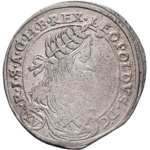 Leopold I., 1657 - 1705, XV Krejcar 1660 CA, Vídeň-Cetto, Höll.60.10.1,