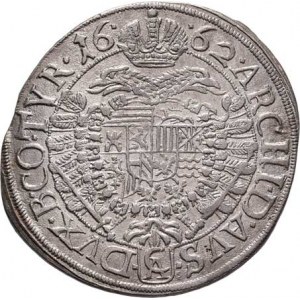 Leopold I., 1657 - 1705, XV Krejcar 1662 CA, Vídeň-Cetto, Höll.62.5.1,