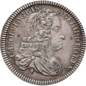 Karel VI., 1711 - 1740, 1/4 Tolar 1740, Hall, M-A.240, 7.136g, nep.vady