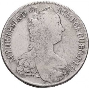 Marie Terezie, 1740 - 1780, Tolar 1762, Vídeň, M-A.263, N.26, 27.172g, stopa po