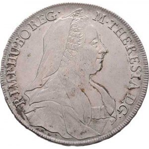 Marie Terezie, 1740 - 1780, Tolar 1772 AS, Hall, N.52, M-A.274, 27.899g, mírně