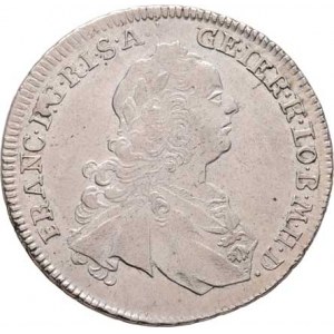 František I. Lotrinský, 1745 - 1765, XVII Krejcar 1762 H-A, Hall, N.9, M-A.263, 6.088g,