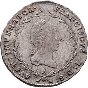 František II., 1792 - 1835, 5 Krejcar 1815 A, Vídeň, 2.228g, nep.just., nep.hr.,