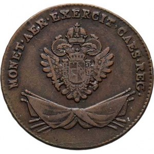 František II., 1792 - 1835, Cu Groš 1794 - armádní ražba pro Halič, 4.258g,