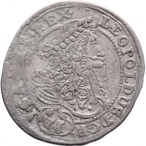 Leopold I., 1657 - 1705, VI Krejcar 1693 NB, Nagybanya-Österreicher,