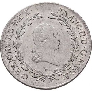 František II., 1792 - 1835, 20 Krejcar 1794 B, 6.656g, nep.hr., nep.rysky, pěkná