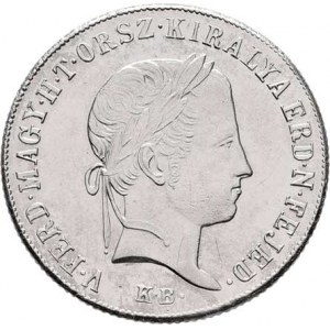 Ferdinand V., 1835 - 1848, 20 Krejcar 1848 KB - s madonou a maďarským opisem