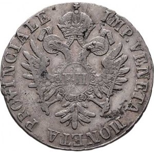 František II., 1792 - 1835, 1 Lira veneta 1800, Benátky, P.30, M-A.303, 4.613g,