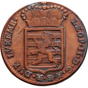 Leopold II., 1790 - 1792, Sol 1790 H - Günzburg pro Lucembursko, P.32,