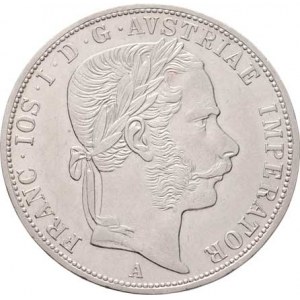Rakouská a spolková měna, údobí let 1857 - 1892, 2 Zlatník 1870 A, 24.652g, nep.hr., nep.rysky R!