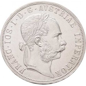 Rakouská a spolková měna, údobí let 1857 - 1892, 2 Zlatník 1892, 24.660g, nep.hr., dr.rysky