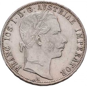 Rakouská a spolková měna, údobí let 1857 - 1892, Zlatník 1859 A - bez tečky za REX, 12.320g,