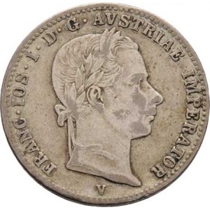 Rakouská a spolková měna, údobí let 1857 - 1892, 1/4 Zlatník 1860 V, 5.291g, dr.hr., nep.rysky,