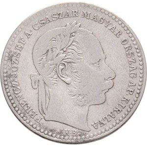 Rakouská a spolková měna, údobí let 1857 - 1892, 20 Krejcar 1869 KB - dlouhý opis, 2.644g, nep.hr.,