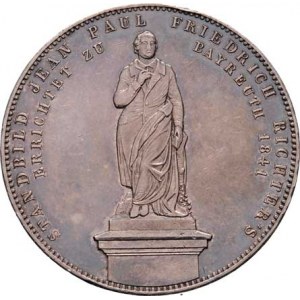 Bavorsko, Ludwig I., 1825 - 1848, 2 Tolar 1841 - pomník J.P.F.Richtera, KM.429 (Ag900),