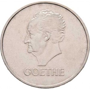 Německo - Výmarská republika, 1918 - 1933, 3 Marka 1932 D - Goethe, KM.76 (Ag500, pouze 56.000