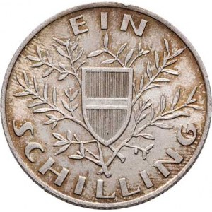 Rakousko, I. republika, 1918 - 1938, Schilling 1924, KM.2835 (Ag800), 6.974g, dr.hr.,