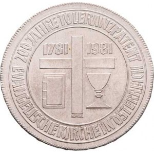 Rakousko - II. republika, 1945 -, 500 Šilink 1981 - 200 let Tolerančního patentu,