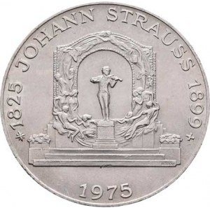 Rakousko - II. republika, 1945 -, 100 Šilink 1975 - Johann Strauss, KM.2923 (Ag640),