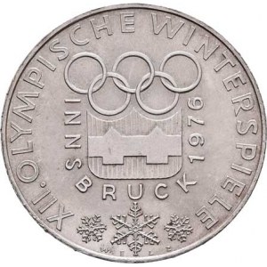 Rakousko - II. republika, 1945 -, 100 Šilink 1976 - olympijský znak, KM.2926 (Ag640),