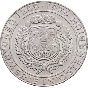 Rakousko - II. republika, 1945 -, 50 Šilink 1974 - Rakouské četnictvo, KM.2920 (Ag640),