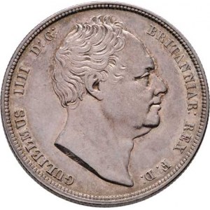Velká Británie, William IV., 1830 - 1837, 1/2 Crown 1836, Londýn, SCBC.3834, KM.714.2 (Ag925),