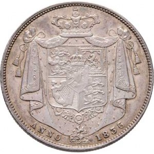 Velká Británie, William IV., 1830 - 1837, 1/2 Crown 1836, Londýn, SCBC.3834, KM.714.2 (Ag925),