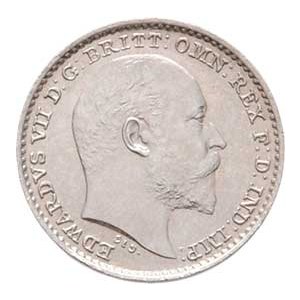 Velká Británie, Edward VII., 1901 - 1910, Penny 1909 - typ Maundy Sets, Londýn, SCBC.3989,