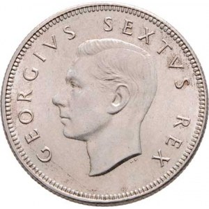 Jižní Afrika, George VI., 1936 - 1952, 2 Shillings 1952, KM.38.2 (Ag500), 11.250g, nep.hr.,